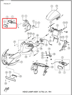 Cargar imagen en el visor de galería, TVS DIRECCIONAL FR/RH RTR160/180 - Mundimotos