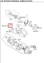 Cargar imagen en el visor de galería, PLATINA GUARDABARRO RR LH AGILITY ORIGINAL - Mundimotos