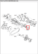Cargar imagen en el visor de galería, ASIENTO RES. CLUTCH #2 AGILITY125 ORIGINAL - Mundimotos