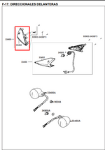 Cargar imagen en el visor de galería, COCA DIRECC FR RH AGILITYRS125 ORIGINAL - Mundimotos