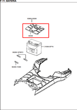 Load image into Gallery viewer, TAPA BATERIA AGILITYRS/NAKED ORIGINAL - Mundimotos