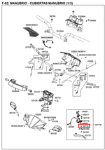Cargar imagen en el visor de galería, TORNILLO BLOQUEO LEVA LH AGILITY ORIGINAL - Mundimotos