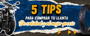 Como escoger las llantas para mi moto