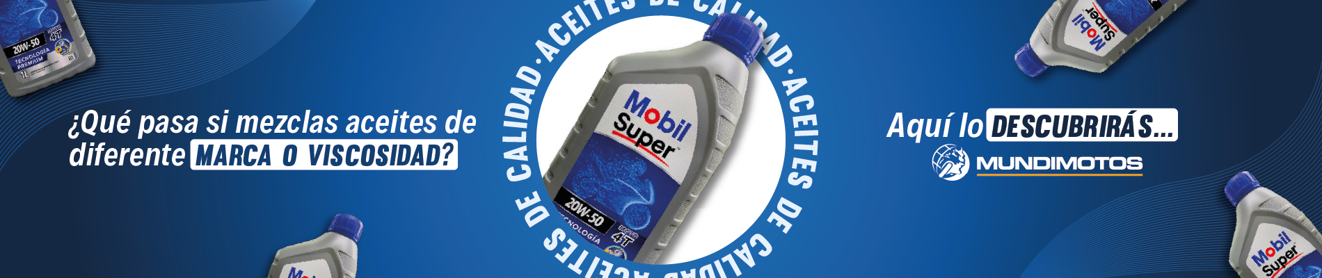 ¿Se puede mezclar aceites para moto de diferente marca o viscosidad?