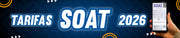 Tarifa de SOAT 2026