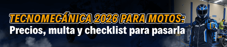 tecnomecanica motos 2026 precio