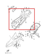 Cargar imagen en el visor de galería, Guardabarro Trasero XTZ150 Yamaha Original | Repuestos Yamaha