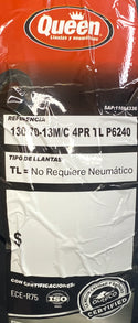 Llanta Queen 130/70-P6240 Sellomatic rin 13-Mundimotos