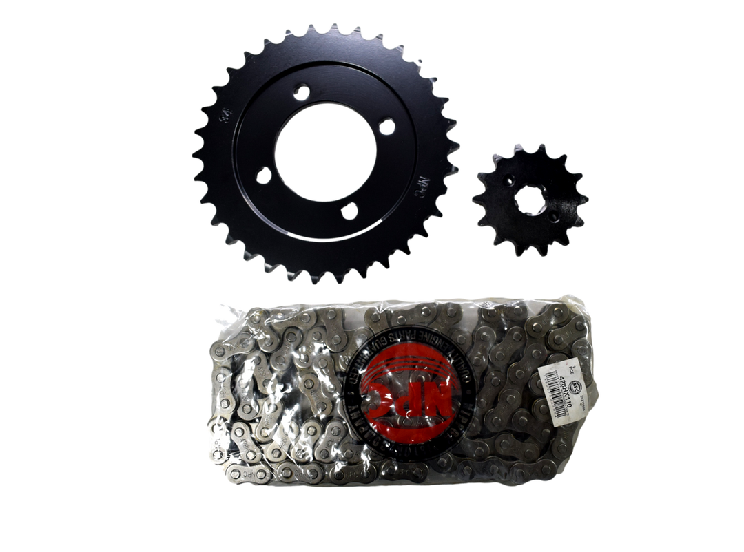 Kit Arrastre 14/34 Akt Flex125 Generico - Mundimotos