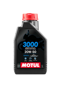 Aceite de Motor Motul 20W50 Mineral 3000 4 Tiempos-Mundimotos