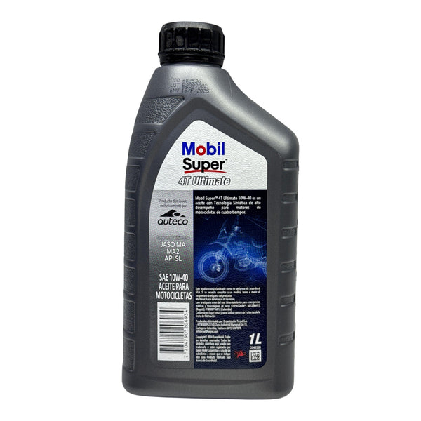Aceite de Motor Mobil 10W40 Semisintetico Ultimate 4 Tiempos