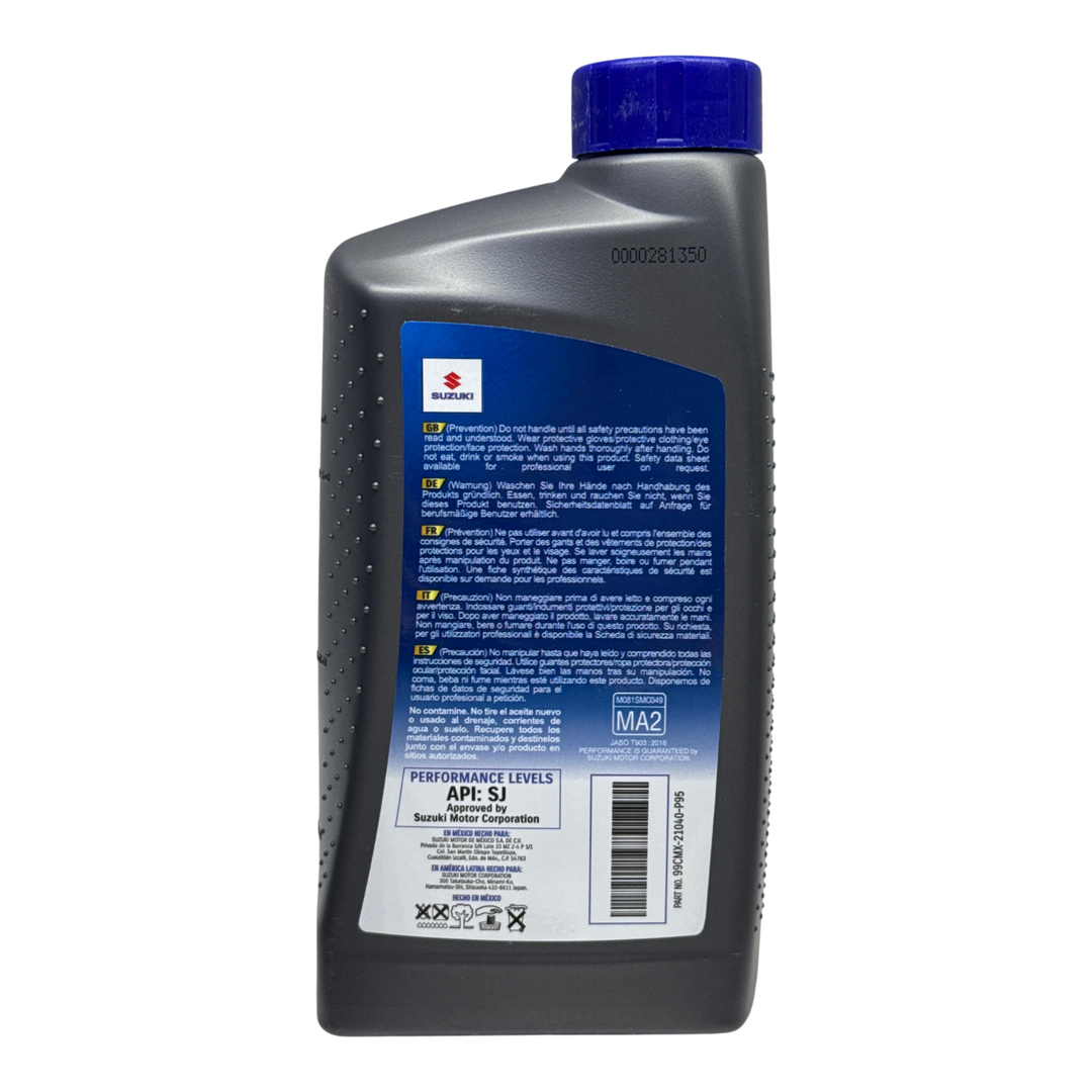 Aceite de Motor Suzuki 10W40 Mineral R5000 4 Tiempos | Mundimotos