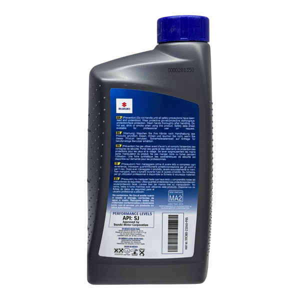 Aceite de Motor Suzuki 10W40 Mineral R5000 4 Tiempos | Mundimotos
