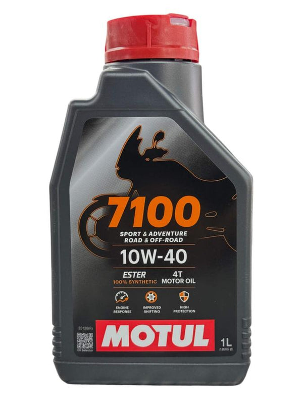 Aceite de Motor Motul 10W40 Sintetico 7100 4 Tiempos-Mundimotos