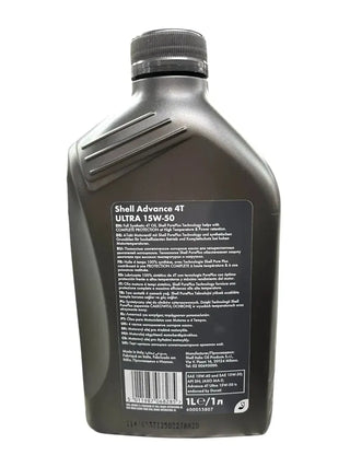 ACEITE ADVANCE ULTRA 15W50 SHELL-Mundimotos