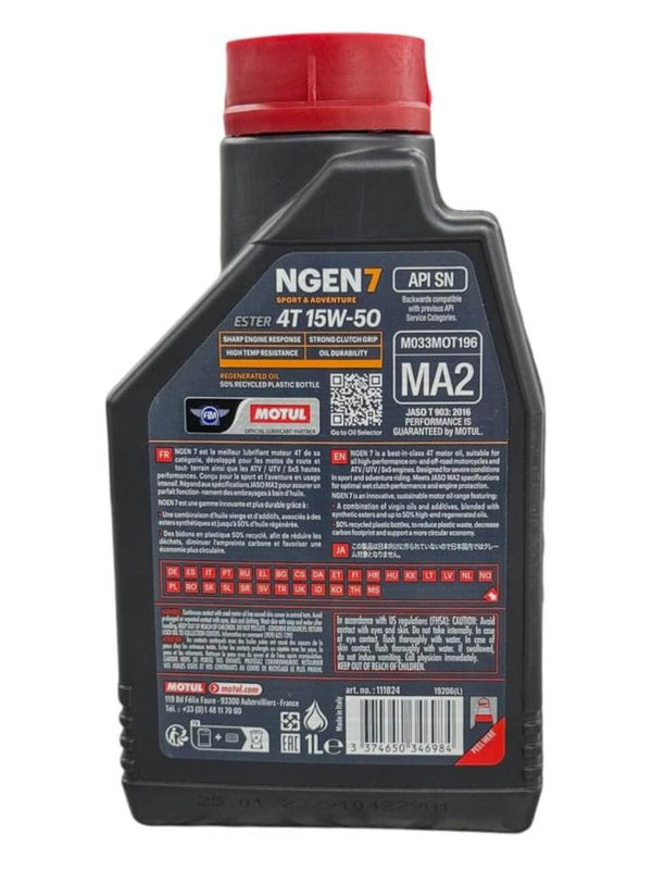 ACEITE MOTUL 15W50 NGEN7-Mundimotos