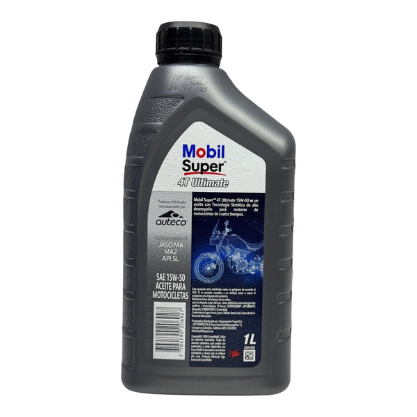 Aceite de motor Mobil 15W50 Ultimate Semisintético 4T | Mundimotos