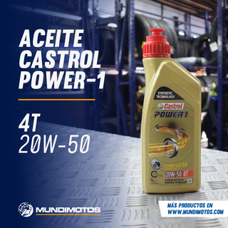 Aceite MINERA. POWERK 20W50 CASTRO - Mundimotos