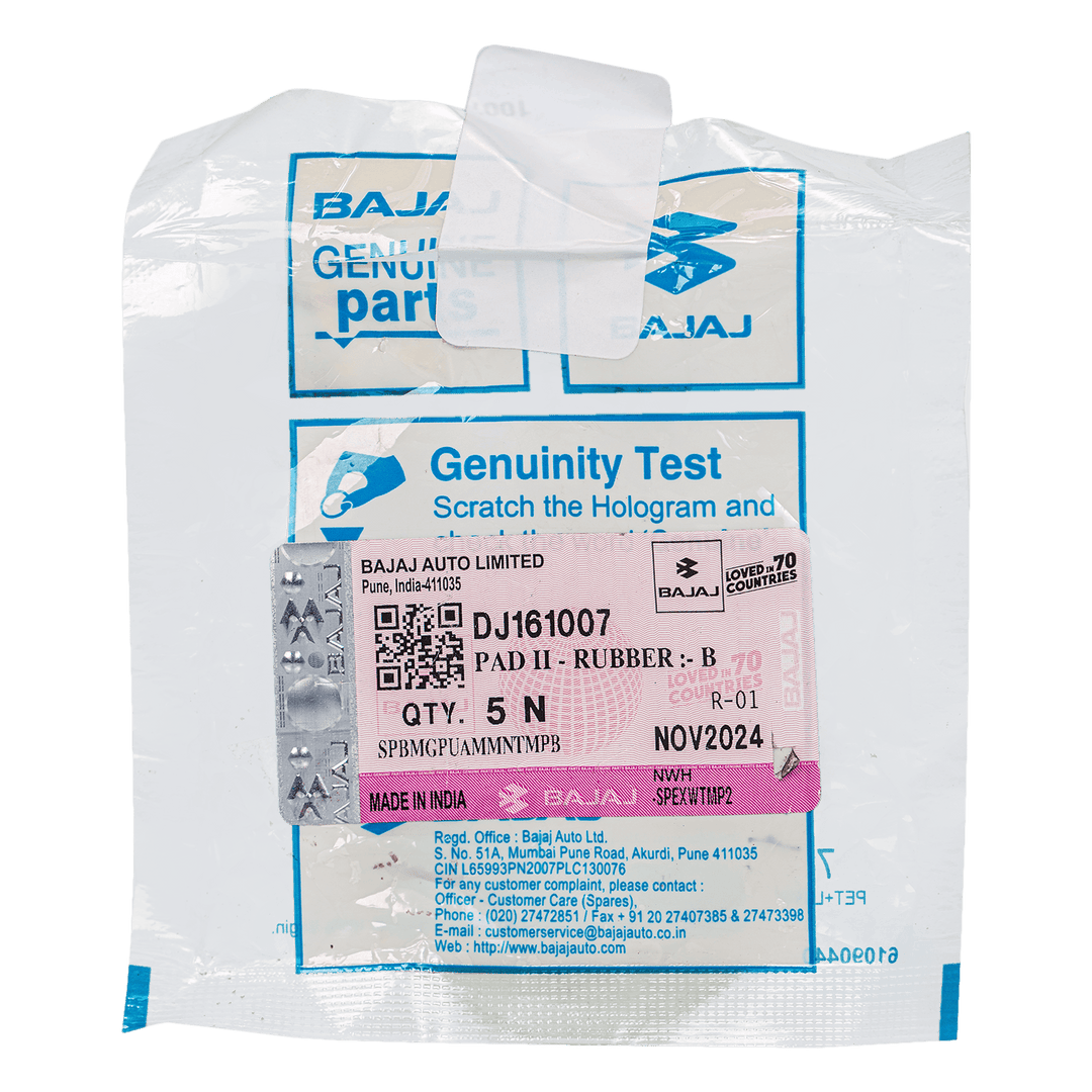 Antivibrante de Bateria Pulsar 180 Black Tec Bajaj Original empaque
