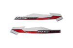 Cargar imagen en el visor de galería, KIT CALCOMANIAS ROJAS CUBIERTA SILLIN - PULSAR NS - Mundimotos