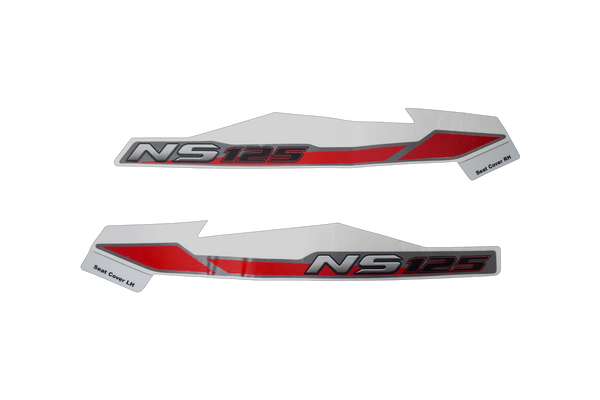 KIT CALCOMANIAS ROJAS CUBIERTA SILLIN - PULSAR NS - Mundimotos