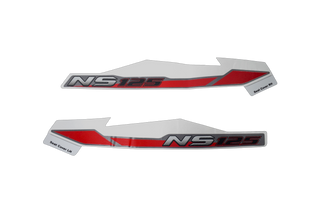 KIT CALCOMANIAS ROJAS CUBIERTA SILLIN - PULSAR NS - Mundimotos