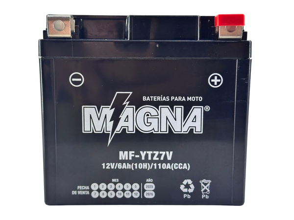 Batería YTZ7V N-Max - Mundimotos