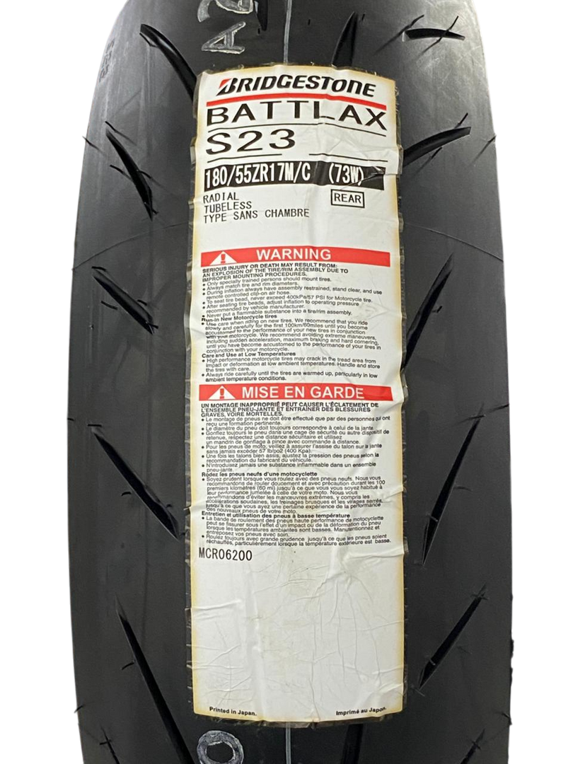 LLANTA 190/55ZR-17 BATTLAX HYPERSPORT S23