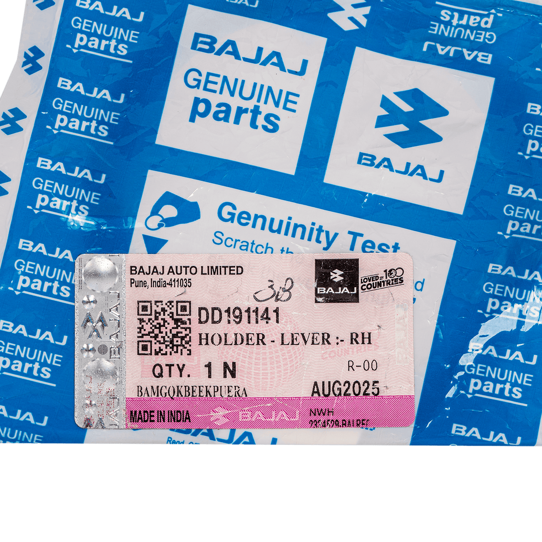 Soporte de Manigueta BOXER 100 CT - PLATINO 100 Bajaj Original (derecho)