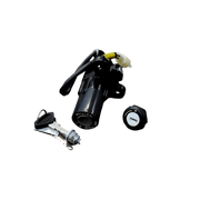 SWITCH COMPL PULSAR/DISCOVER (SEGURO TAPAS-TAPA GAS) OEM - Mundimotos