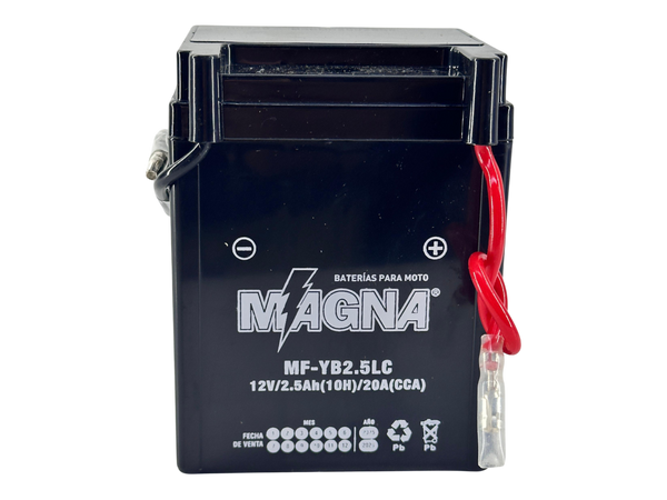 Batería Magna YB2.5L-C Xl 125 S / Gl 145 - Mundimotos