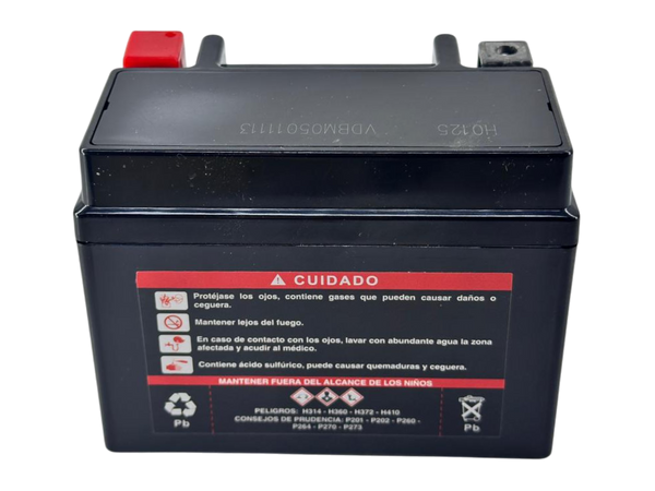 Batería para moto Yuasa YTX4L-BS Cb 110 / Biz / Zx 130 / Kmx 125 / C90 / Ts 125 Cr