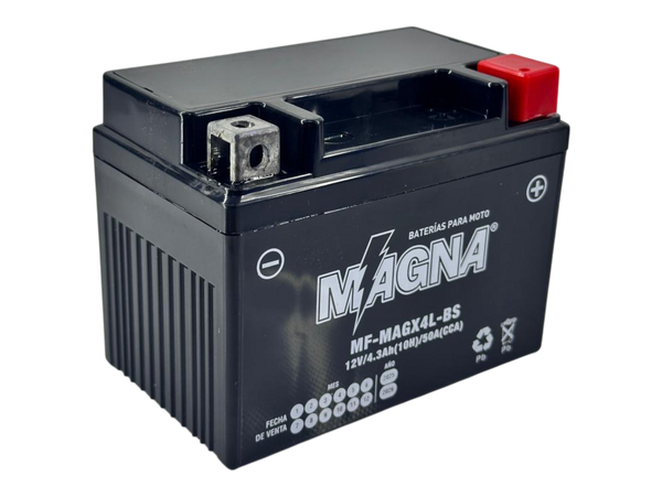 Batería para moto Yuasa YTX4L-BS Cb 110 / Biz / Zx 130 / Kmx 125 / C90 / Ts 125 Cr