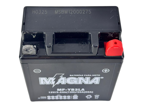 Batería para moto YB3L-B Dt 125 - Dt 175-99