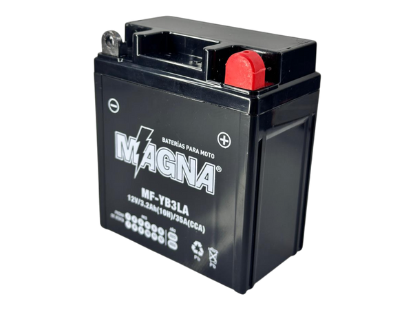 Batería para moto YB3L-B Dt 125 - Dt 175-99