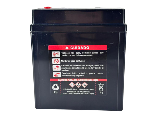 Batería para moto YB3L-B Dt 125 - Dt 175-99