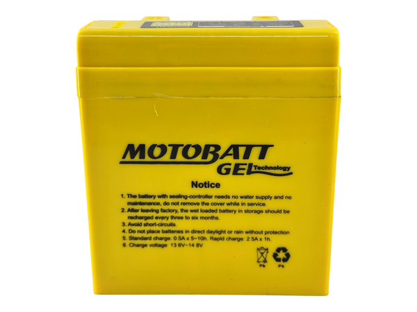 Batería para moto YB5L-B T110 &nbsp;Vica / Activ / Fz16