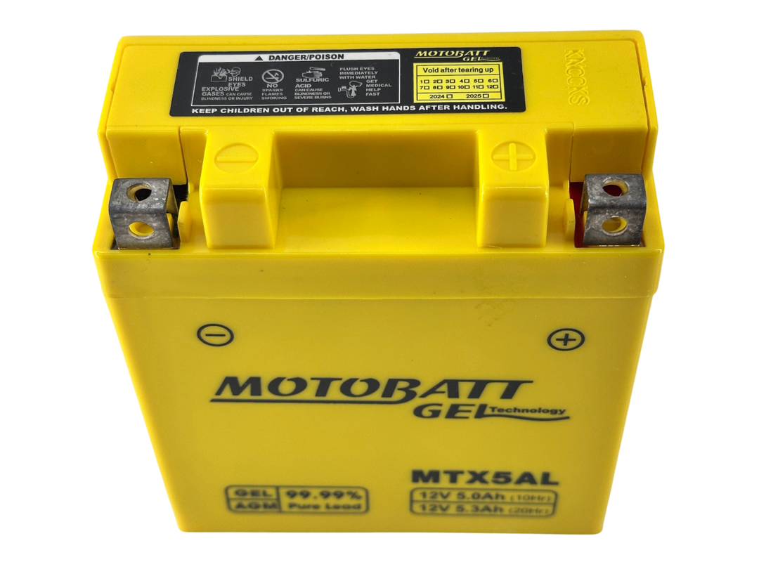 Batería para moto YB5L-B T110 &nbsp;Vica / Activ / Fz16