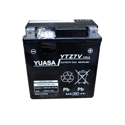 Yuasa Battery Ytz7V N-Max Battery - Tricity Generic