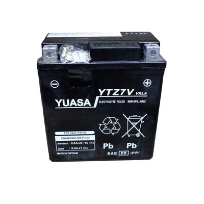 Bateria Yuasa Bateria Ytz7V N-Max - Tricity Generico - Mundimotos