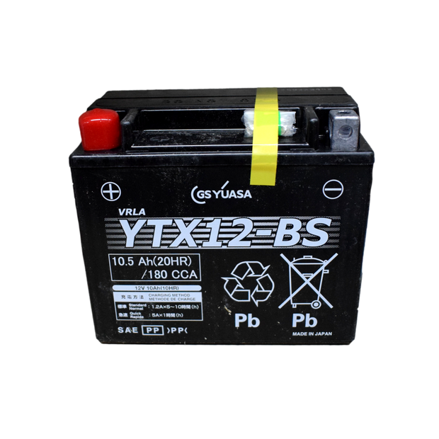 Batería Moto Yuasa YTX12-BS 12V- 10Ah