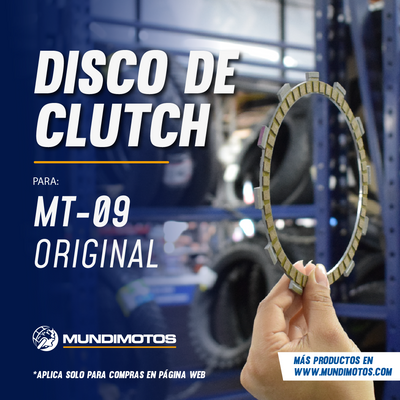 DISCO CLUTCH  XT660 MT09 ORIGINAL - Mundimotos