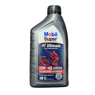 Aceite de Motor Mobil 10W40 Semisintetico Ultra Scooter 4 Tiempos