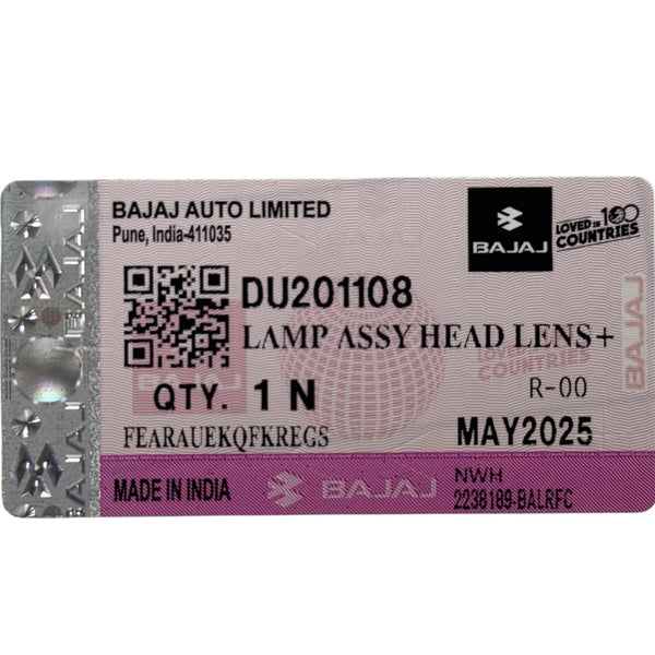 Farola Platino 110 Original (sin bombillo) - Mundimotos