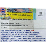 Cargar imagen en el visor de galería, FAROLA TVS 200 Original con Bombillo | Mundimotos - Repuestos para moto