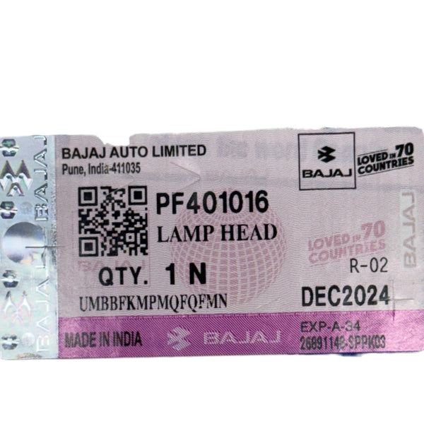 Farola Completa Boxer 100S Bajaj Original