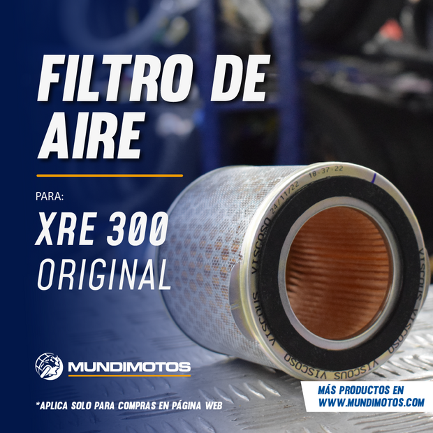 FILTRO AIRE XRE300 ORIGINAL - Mundimotos