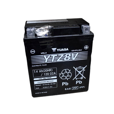 Bateria Yuasa Yamaha Bytz8V Generico - Mundimotos