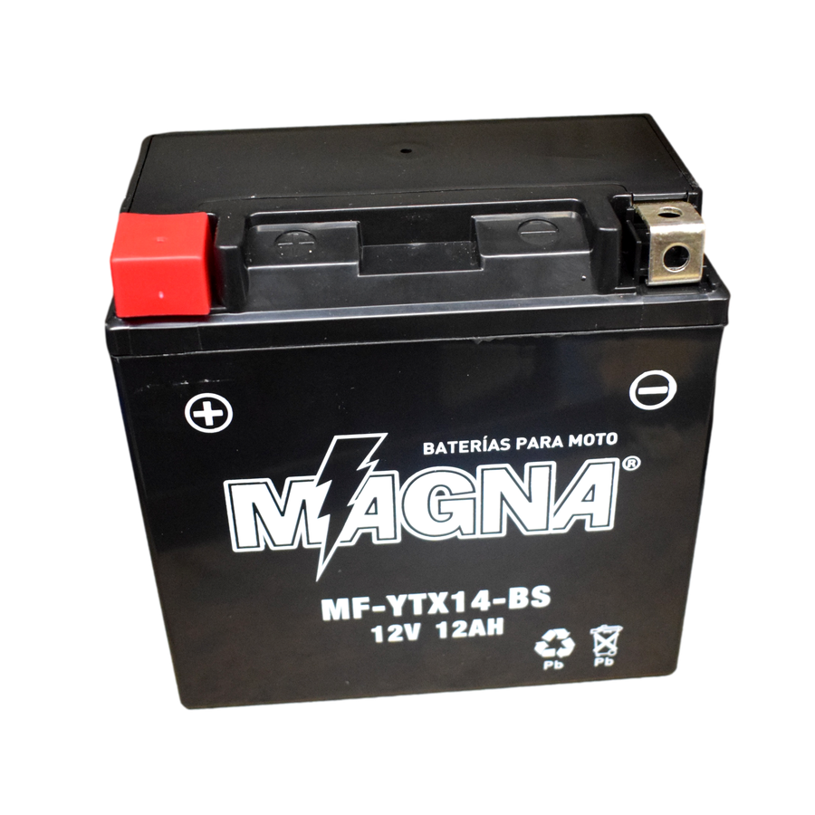 Bateria magna kymco mxu500 mf-ytx14bs Generico - Mundimotos