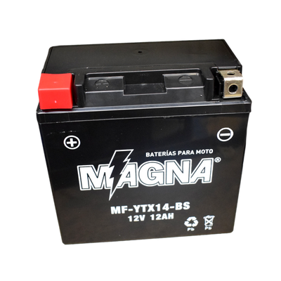 Bateria magna kymco mxu500 mf-ytx14bs Generico - Mundimotos